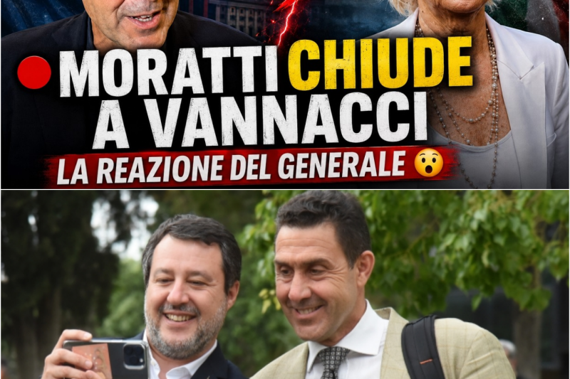 Scontro Totale nel Centrodestra: Vannacci Risponde alle Chiusure di Moratti e Lega con un Ultimatum Clamoroso