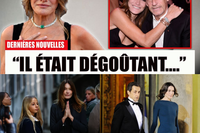 L’Icône et le Condamné : Les secrets, les ombres et la lente agonie médiatique du couple Sarkozy-Bruni