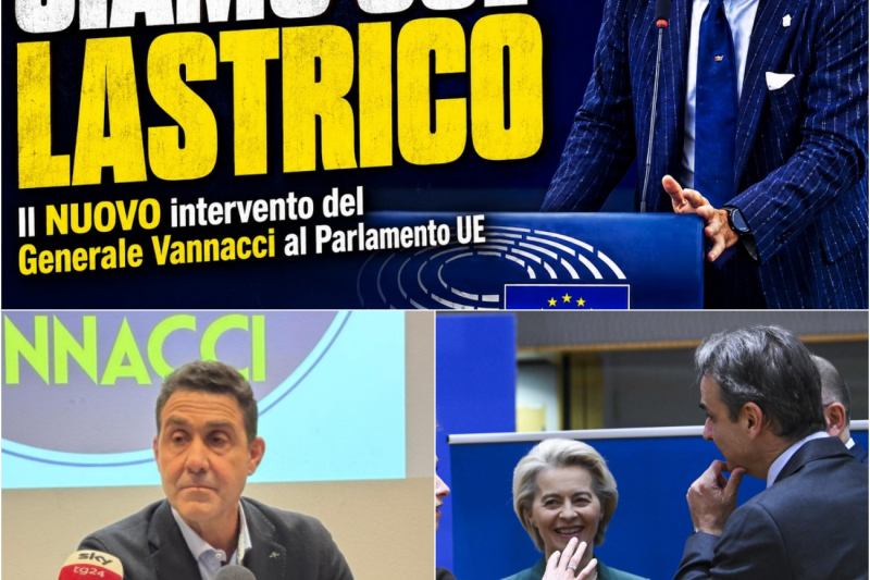 L’Affondo del Generale: Vannacci Asfalta l’Europa “Siete l’Epidemia, Avete Messo le Nazioni sul Lastrico”