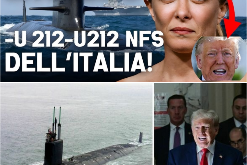 Il Sottomarino Italiano che Ha Sconvolto l’America: Trump è furioso!