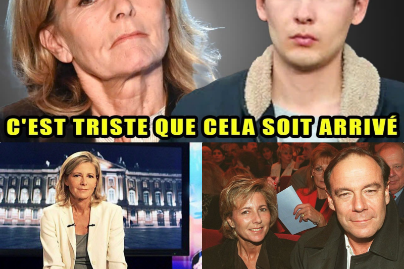 Claire Chazal : Derrière l’icône du JT, les secrets, les larmes et la fin du silence d’un fils fuyant la lumière