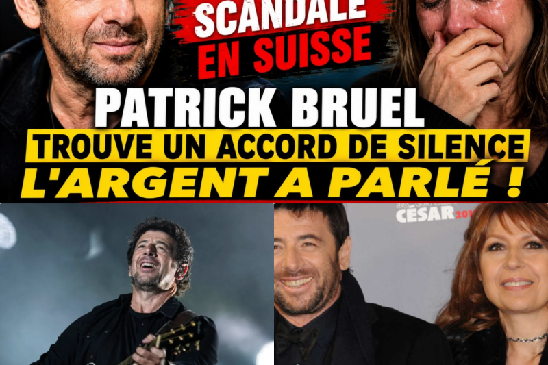 L’accord secret de Patrick Bruel en Suisse : Quand les millions imposent le silence et court-circuitent la justice