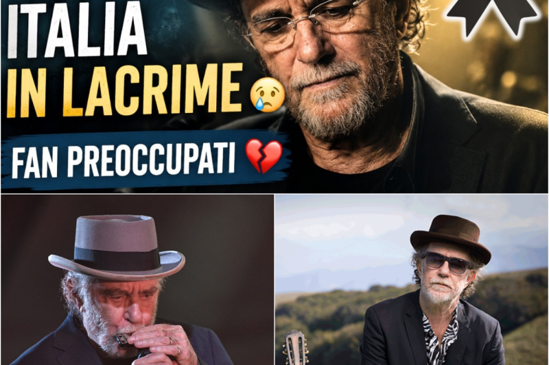 La fine di un’era: l’Italia si ferma e piange l’improvvisa e drammatica scomparsa di Francesco De Gregori a 75 anni