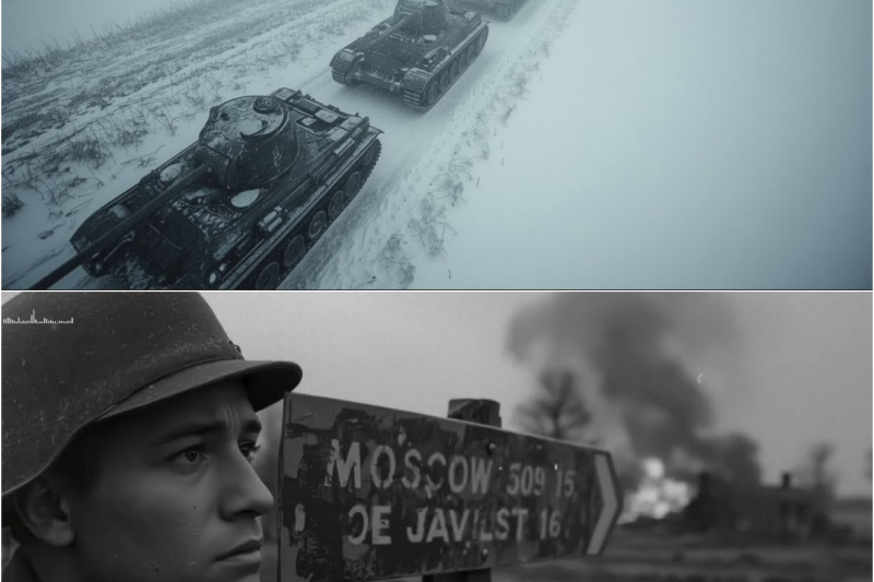 Mosca 1941: La verità nascosta sui carri armati abbandonati dalla Wehrmacht.