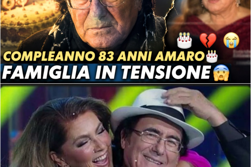 L’83° Compleanno Amaro di Albano Carrisi: Il Silenzio di Romina, le Ferite Aperte e una Famiglia Divisa dal Dolore
