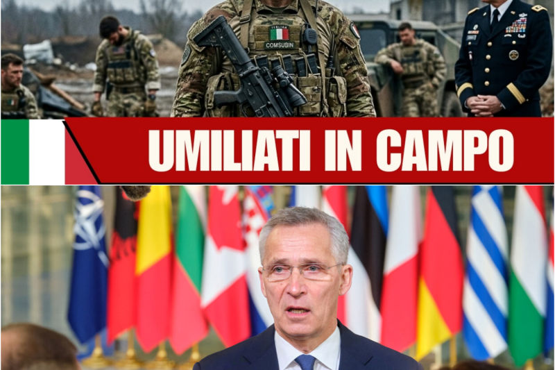 Abbiamo mandato i migliori. Gli italiani li hanno umiliati” — Generale NATO confessa