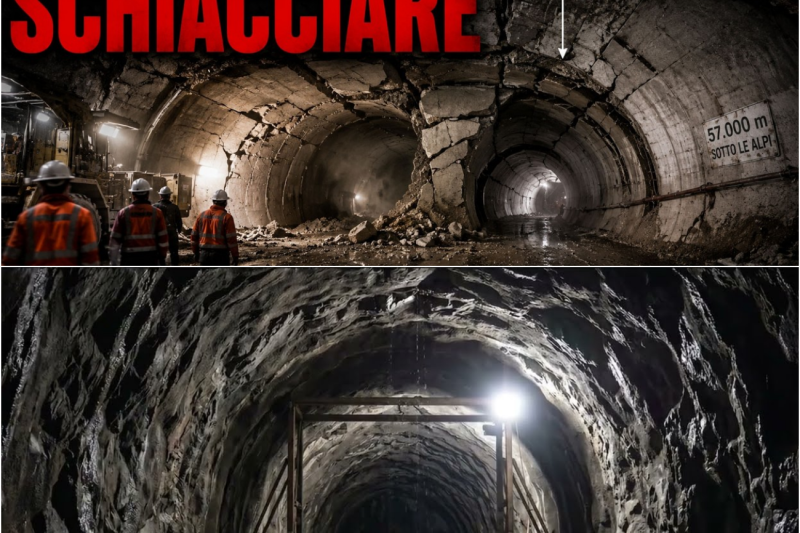 La montagna iniziò a schiacciare il tunnel cosa andò storto 57 km sotto le Alpi