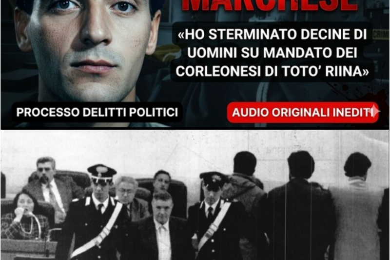 “Ero una cosa sola con Totò Riina” — le parole del pentito Giuseppe Marchese