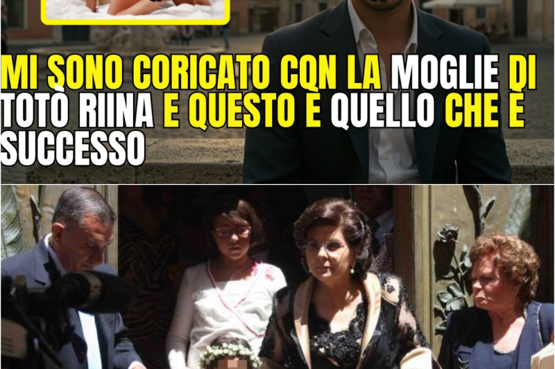 Ex membro Cosa Nostra CONFESSA: Mi sono coricato con la moglie di Totò Riina e cosa è successo