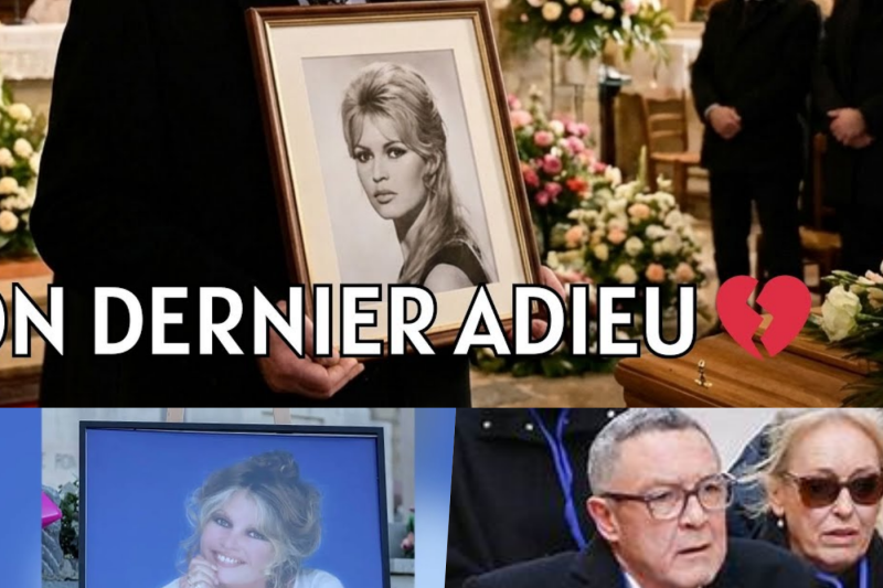 L’adieu de l’ombre à Saint-Tropez : Le visage fermé et un bouquet de mimosa, le fils de Brigitte Bardot brise un silence de plusieurs décennies aux obsèques de sa mère