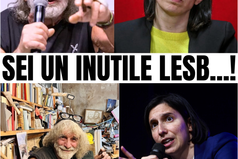 “Tornate tra la gente!”: L’Urlo di Mauro Corona contro Elly Schlein che ha Paralizzato la TV Italiana