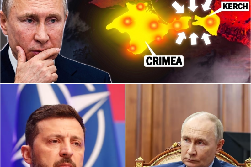 L’Ucraina ISOLA del tutto la Crimea! 60.000 soldati di Putin sono letteralmente INTRAPPOLATI.