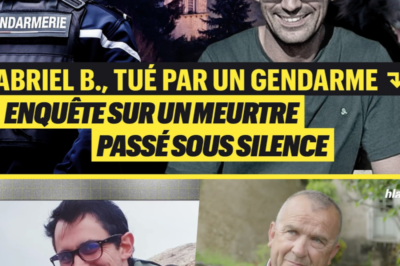 Gabriel B. abattu à son domicile par un gendarme : enquête sur un homicide sous silence et un classement sans suite qui scandalise