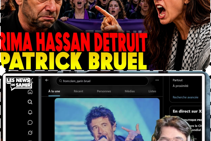 Rima Hassan dénonce Patrick Bruel le sioniste et son impunité visé par de nouvelles plaintes t