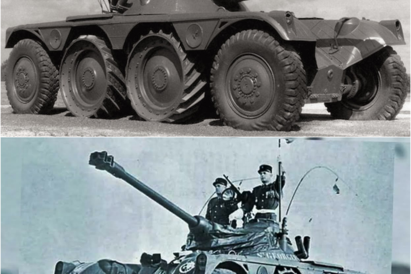 Ruote d’acciaio invece dei cingoli: il folle esperimento francese che funzionò davvero | Panhard EBR