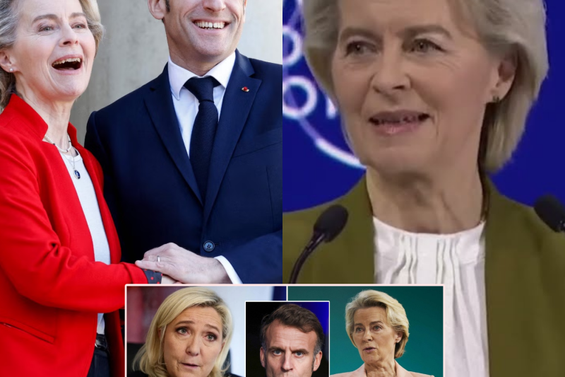 Le séisme du Berlémont : comment Marine Le Pen a court-circuité l’Élysée auprès d’Ursula von der Leyen et plongé Emmanuel Macron dans la stupeur