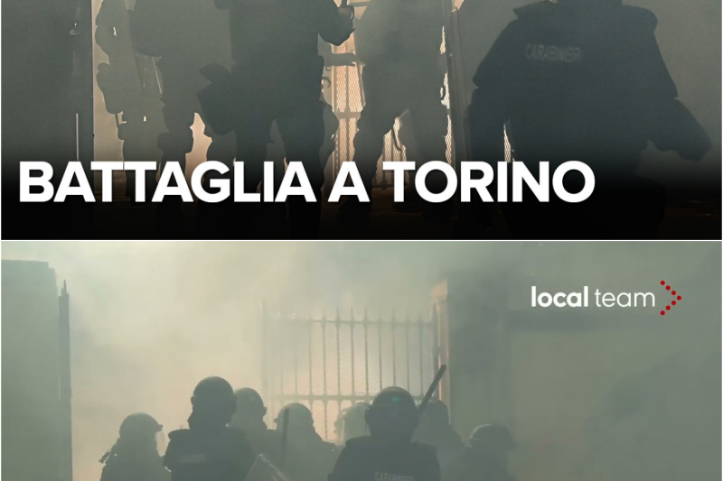 Torino in Trincea: Il Primo Maggio di Scontri, Idranti e la Battaglia per l’Askatasuna