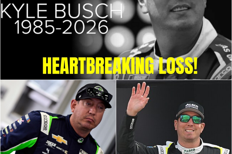 Tragedia nella NASCAR: La Scomparsa Improvvisa di Kyle Busch a 41 Anni Sconvolge il Mondo dello Sport