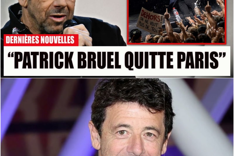 Le crépuscule d’une idole : Entre accusations et concerts annulés, Patrick Bruel choisit l’exil et le silence absolu