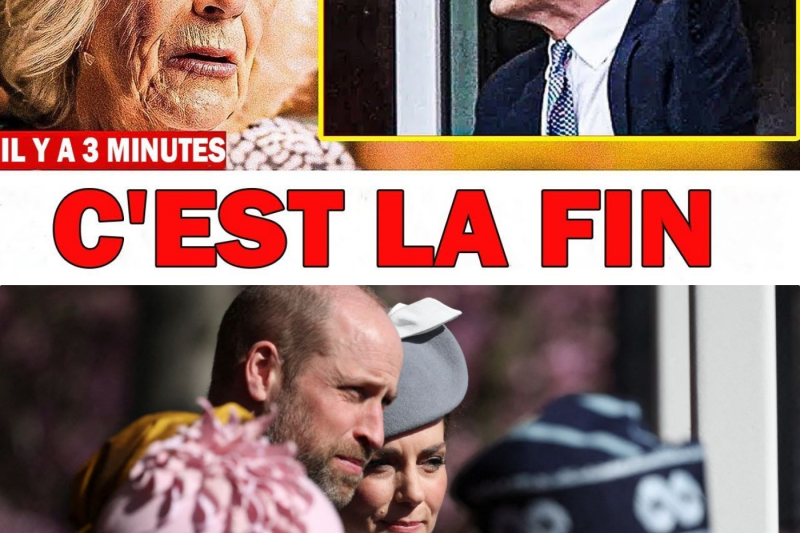La reine Camilla FURIEUSE après que le prince William AIT EXIGÉ SON ÉLOIGNEMENT !