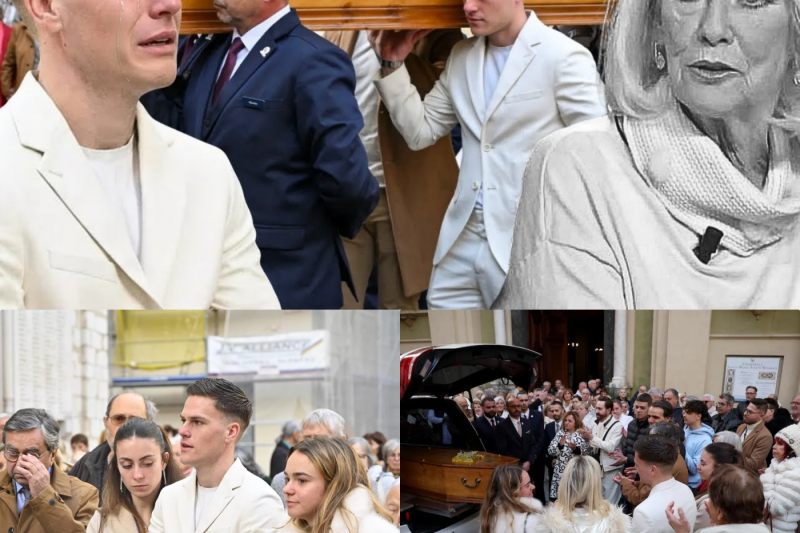 Le dernier pacte d’un clan brisé : Devant le cercueil d’Evelyne Leclercq, le chagrin indicible de son petit-fils Benjamin émeut la France