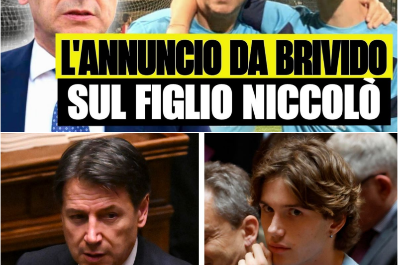 Il Pianto di un Padre Dietro il Potere: Il Dramma Segreto di Giuseppe Conte e la Malattia del Figlio Niccolò