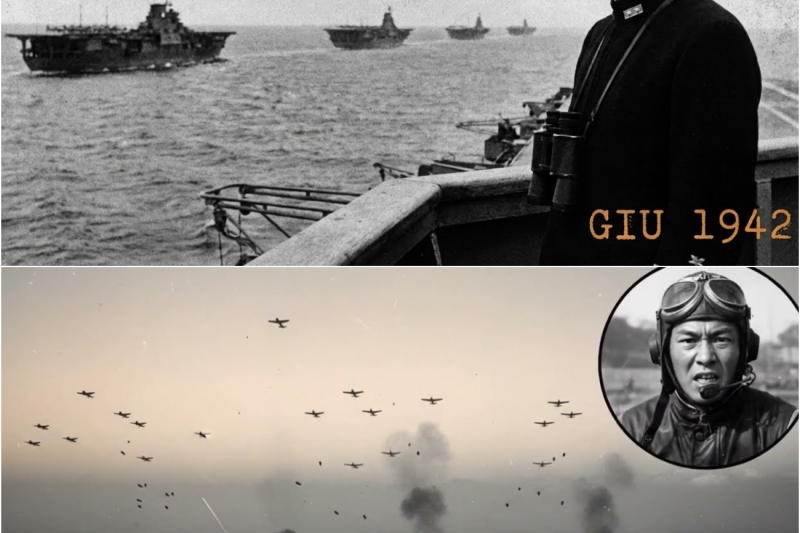 Midway, 1942: Nagumo Vide 4 Portaerei e Sorrise — Finché Tutte Esplosero in 5 Minuti