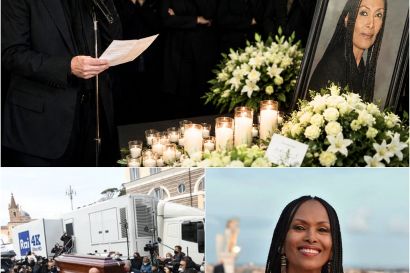 Il Segreto Custodito Fino alla Fine: Le Parole di Massimo Spano al Funerale di Zeudi Araya Sconvolgono il Mondo dello Spettacolo