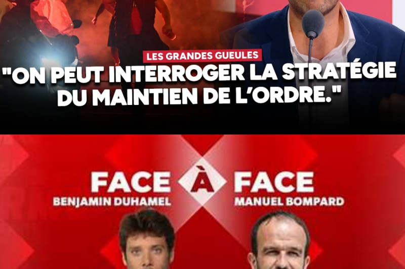 Débordements, Sécurité et Lutte Politique : Manuel Bompard Brise le Silence et Dénonce la Stratégie de Maintien de l’Ordre en France
