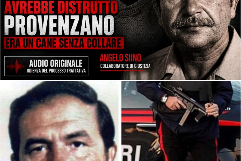 PARLA ANGELO SIINO, IL PENTITO MORTO NEL MISTERO: “BAGARELLA AVREBBE DISTRUTTO PROVENZANO”