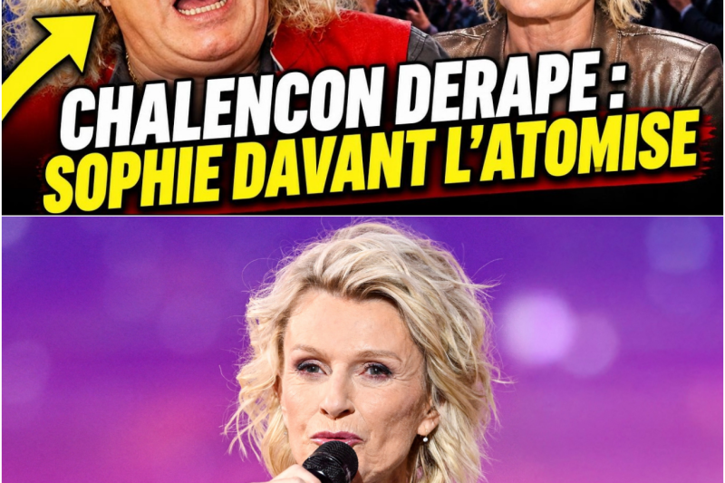 SOPHIE DAVANT SORT LES GANTS DE BOXE ET ATOMISE PIERRE-JEAN CHALENÇON EN PLEINE DÉRIVE MÉDIATIQUE