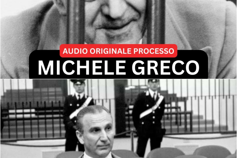 MICHELE GRECO “IL PAPA” IMPUTATO NELL’APPELLO DEL MAXIPROCESSO A COSA NOSTRA (1989)