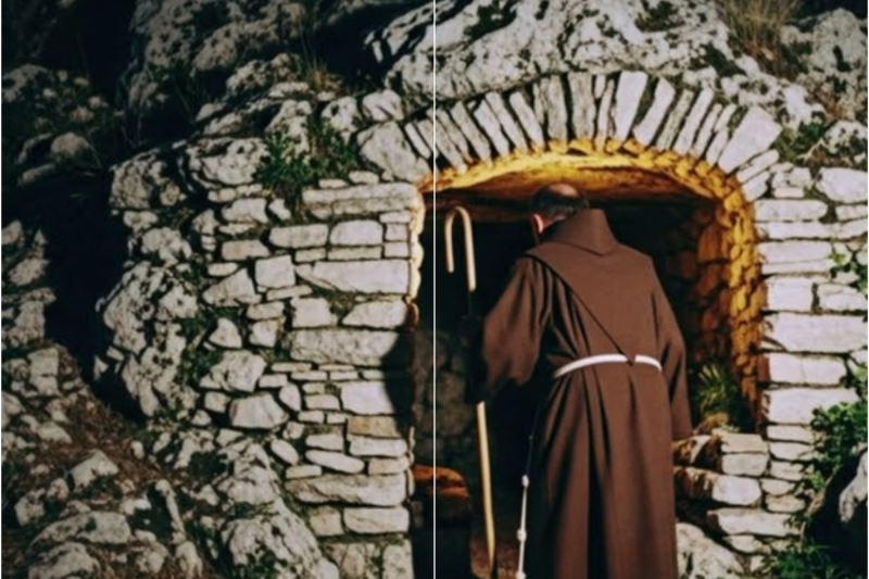 Nel 1990, un frate sparì entrando in una grotta sacra— 34 anni dopo, trovano il suo bastone inciso