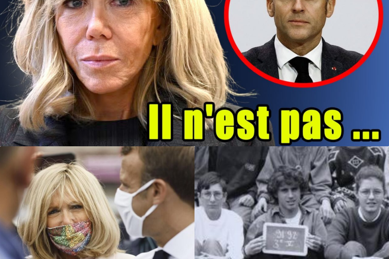 Brigitte Macron a ENFIN admis la folle vérité sur son mari de 18 ans.