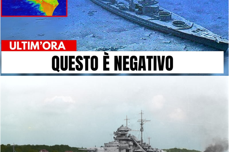 Un drone subacqueo raggiunge il relitto della Bismarck – scioccante