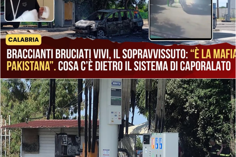 Inferno ad Amendolara: Braccianti Bruciati Vivi e la Rete di Sangue del Nuovo Caporalato in Italia