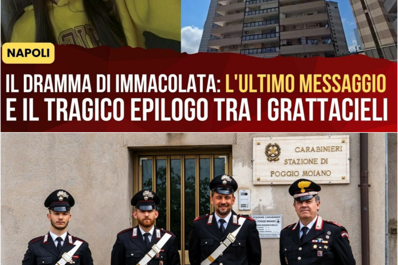 Il dramma inimmaginabile di Immacolata: l’ultimo disperato messaggio, la fuga nell’ignoto e il tragico epilogo tra i gelidi grattacieli di Napoli