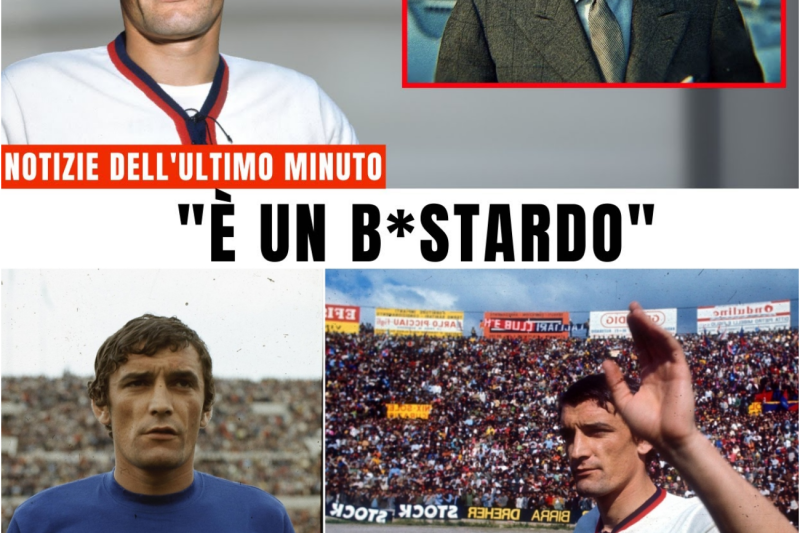 I Cinque Volti del Tradimento: La Lista Segreta di Gigi Riva e gli Uomini Che Hanno Ucciso l’Anima del Calcio