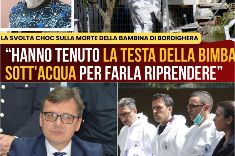 L’Orrore di Bordighera: “Testa Sott’Acqua per Farla Riprendere”. Arrestato il Compagno della Madre, Svelati i Raccapriccianti Retroscena sulla Morte della Bimba di 2 Anni
