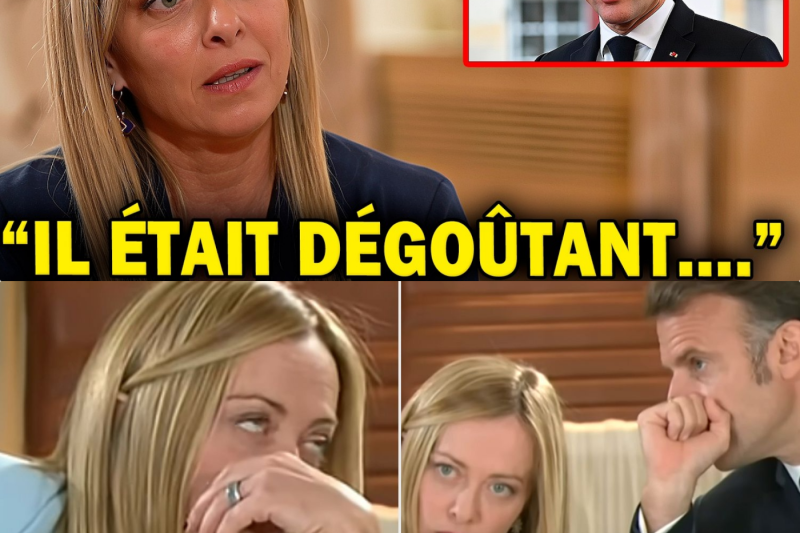 Le duel silencieux : Comment Giorgia Meloni est en train de détrôner le leadership européen d’Emmanuel Macron