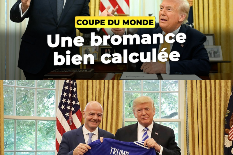 Gianni Infantino et Donald Trump  Les Coulisses d’une Alliance Explosive qui Fait Trembler le Football Mondial