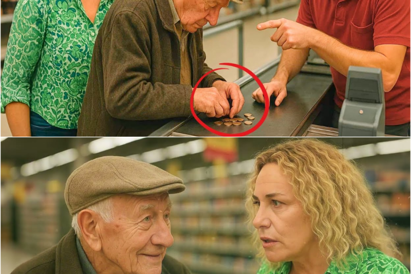 Antonella Clerici vede un signore umiliato alla cassa il suo gesto commuove tutti.
