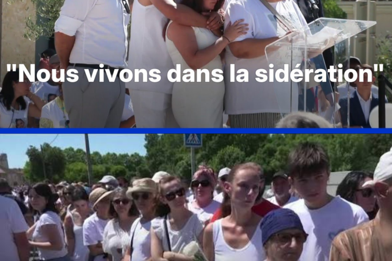 « Plus jamais ça » : À Fleurance, 6 000 cœurs brisés pleurent l’assassinat de la petite Lyhanna dans une marche blanche empreinte de colère et d’une infinie dignité