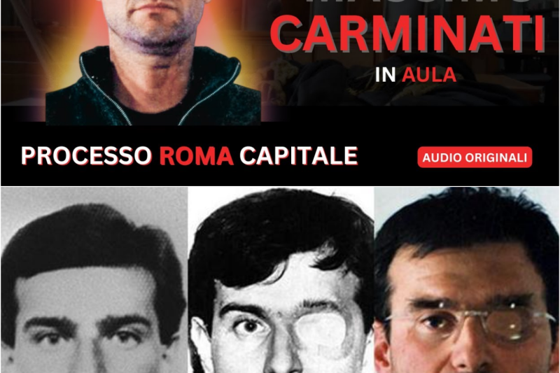 MASSIMO CARMINATI EX BANDA DELLA MAGLIANA A PROCESSO – AUDIO ORIGINALI – ROMA CAPITALE – PARTE 1