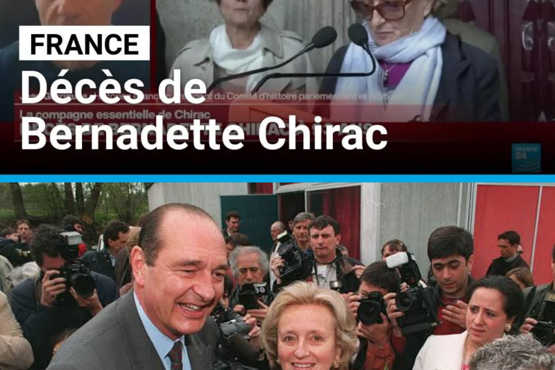 Bernadette Chirac : L’Adieu à une Femme de Cœur qui a Façonné l’Histoire de France