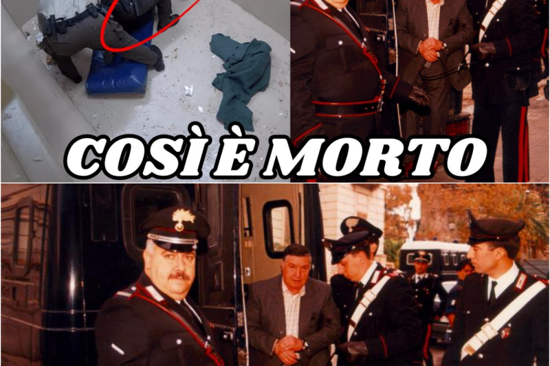 Questa è stata la morte di Salvatore “Totò” Riina il BOSS DEL BOSS…