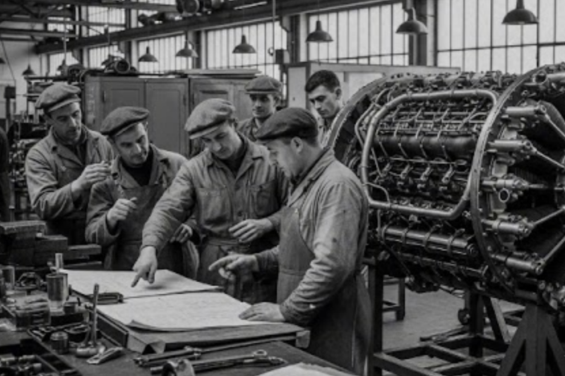 Il segreto del Fiat G.55: come l’Italia adattò il potente motore Daimler-Benz