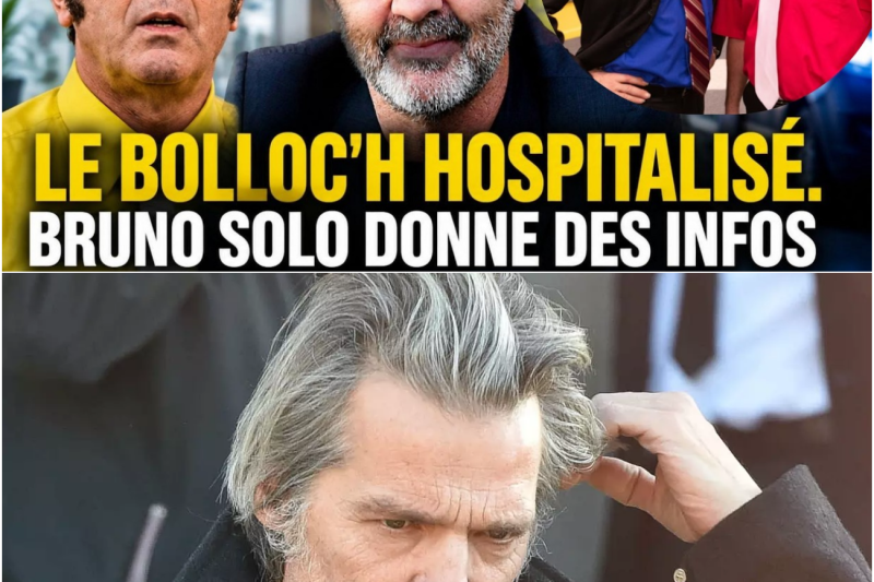 Urgence cardiaque pour Yvan Le Bolloc’h : Bruno Solo brise le silence et livre un témoignage bouleversant sur le drame qui a failli coûter la vie à son ami