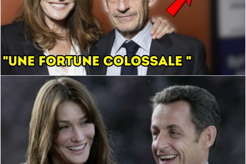 Fortune secrète et contrat de mariage : Les vérités cachées derrière l’union de Carla Bruni et Nicolas Sarkozy