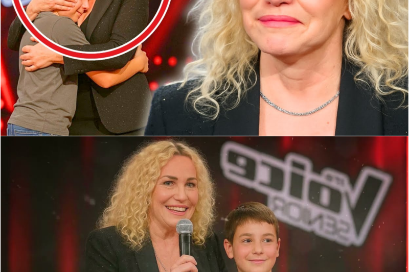 Bambino invade il palco di The Voice Senior e abbraccia Antonella Clerici — il motivo è commovente!
